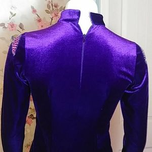 Gorgeous Dark purple evening gown